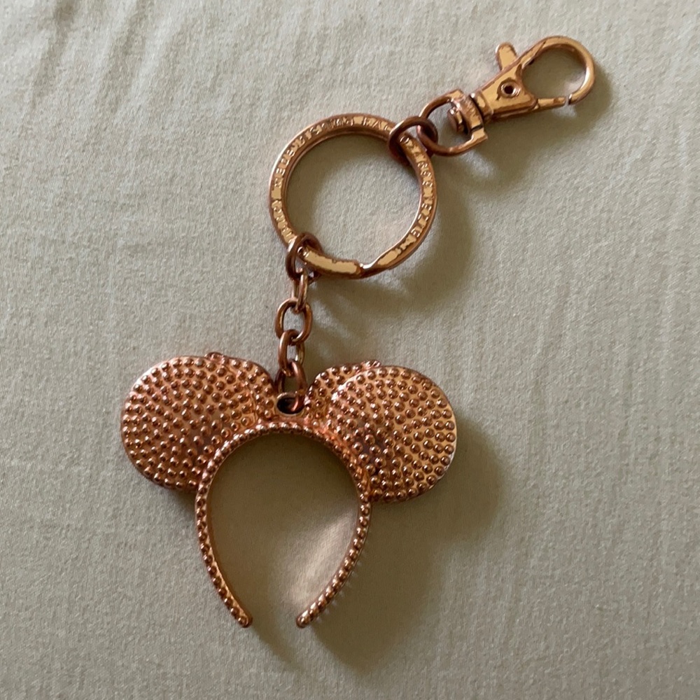 DISNEY Minnie Mouse Ears Headband Key Chain